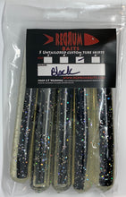 Load image into Gallery viewer, Redrum Baits Tube Replacement 5 Pack - 5 Inch