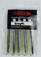 Load image into Gallery viewer, Redrum Baits Tube Replacement 5 Pack - 4 Inch