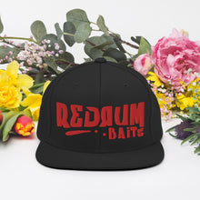 Load image into Gallery viewer, Red Embroidery Series Snapback Hat