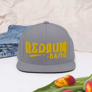 Gold Embroidery Series Snapback Hat